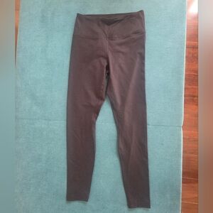 90 Degree By Reflex Womens Black High-Waist Performance Leggings Medium